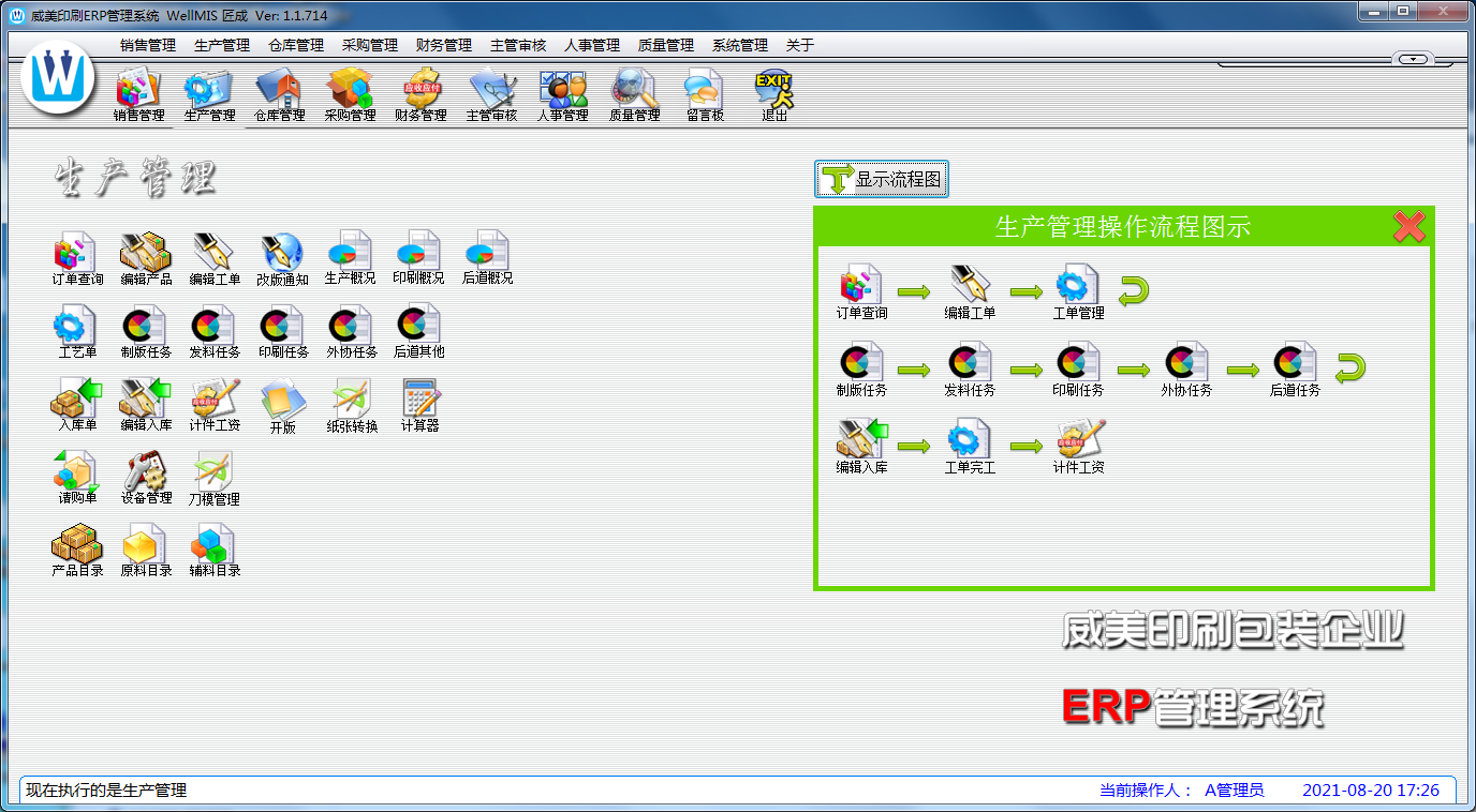 印刷ERP_生產管理